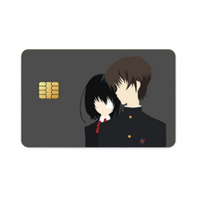 Load image into Gallery viewer, Another Mei Misaki, Kouichi Sakakibara Credit Card Skins (4-in-1 Pack)