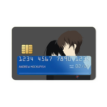 Load image into Gallery viewer, Another Mei Misaki, Kouichi Sakakibara Credit Card Skins (4-in-1 Pack)