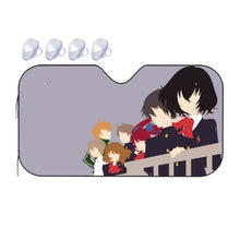 Load image into Gallery viewer, Another Mei Misaki, Kouichi Sakakibara, Izumi Akazawa, Naoya Teshigawara, Yuuya Mochizuki Car Sunshade