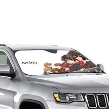 Load image into Gallery viewer, Another Mei Misaki, Kouichi Sakakibara, Izumi Akazawa, Naoya Teshigawara, Yuuya Mochizuki Car Sunshade