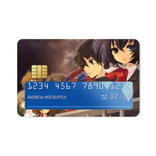 Load image into Gallery viewer, Another Mei Misaki, Kouichi Sakakibara, Izumi Akazawa, Naoya Teshigawara, Yuuya Mochizuki Credit Card Skins (4-in-1 Pack)