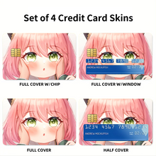 Load image into Gallery viewer, Anya Forger Credit Card Skins (4-in-1 Pack)
