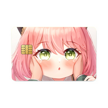 Load image into Gallery viewer, Anya Forger Credit Card Skins (4-in-1 Pack)