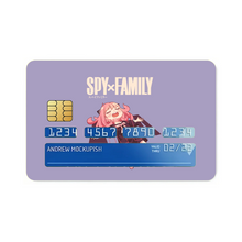 Load image into Gallery viewer, Anya Forger Credit Card Skins (4-in-1 Pack)