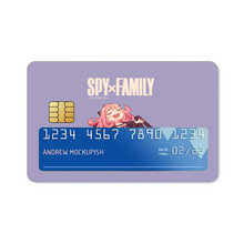 Load image into Gallery viewer, Anya Forger Credit Card Skins (4-in-1 Pack)
