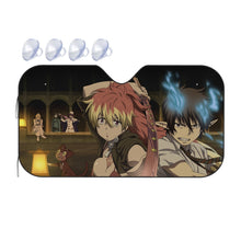 Load image into Gallery viewer, Ao No Exorcist Car Sunshade