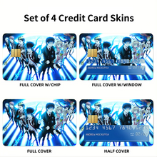 Load image into Gallery viewer, Ao No Exorcist Credit Card Skins (4-in-1 Pack)