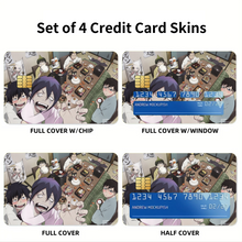 Load image into Gallery viewer, Ao No Exorcist Credit Card Skins (4-in-1 Pack)