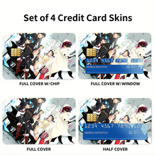 Load image into Gallery viewer, Ao No Exorcist Credit Card Skins (4-in-1 Pack)