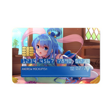 Load image into Gallery viewer, Aqua Credit Card Skins (4-in-1 Pack)