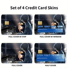 Load image into Gallery viewer, Arima and Kaori Credit Card Skins (4-in-1 Pack)