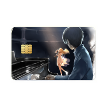 Load image into Gallery viewer, Arima and Kaori Credit Card Skins (4-in-1 Pack)