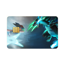 Load image into Gallery viewer, Ash-Greninja VS Mega Charizard X Credit Card Skins (4-in-1 Pack)