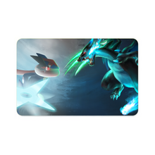 Load image into Gallery viewer, Ash-Greninja VS Mega Charizard X Credit Card Skins (4-in-1 Pack)