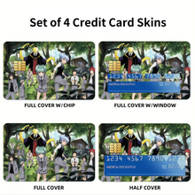 Load image into Gallery viewer, Assassination Classroom Credit Card Skins (4-in-1 Pack)