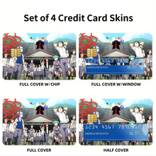 Load image into Gallery viewer, Assassination Classroom Credit Card Skins (4-in-1 Pack)