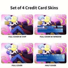 Load image into Gallery viewer, Assassination Classroom Credit Card Skins (4-in-1 Pack)