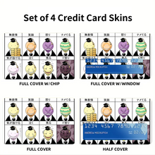 Load image into Gallery viewer, Assassination Classroom Credit Card Skins (4-in-1 Pack)