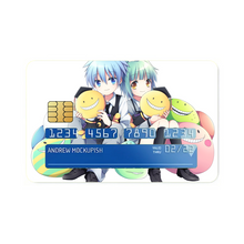 Load image into Gallery viewer, Assassination Classroom Credit Card Skins (4-in-1 Pack)
