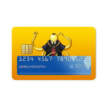 Load image into Gallery viewer, Assassination Classroom Credit Card Skins (4-in-1 Pack)