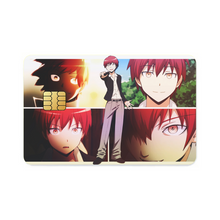 Load image into Gallery viewer, Assassination Classroom Karma Akabane Credit Card Skins (4-in-1 Pack)