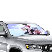 Load image into Gallery viewer, Assassination Classroom Karma Akabane, Nagisa Shiota Car Sunshade