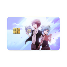 Load image into Gallery viewer, Assassination Classroom Karma Akabane, Nagisa Shiota Credit Card Skins (4-in-1 Pack)