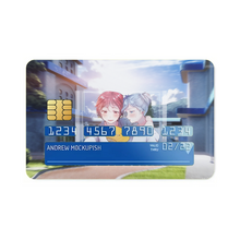 Load image into Gallery viewer, Assassination Classroom Karma Akabane, Nagisa Shiota Credit Card Skins (4-in-1 Pack)