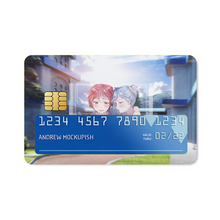 Load image into Gallery viewer, Assassination Classroom Karma Akabane, Nagisa Shiota Credit Card Skins (4-in-1 Pack)