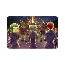 Load image into Gallery viewer, Assassination Classroom Karma Akabane, Nagisa Shiota, Kaede Kayano, Rio Nakamura Credit Card Skins (4-in-1 Pack)