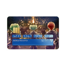 Load image into Gallery viewer, Assassination Classroom Karma Akabane, Nagisa Shiota, Kaede Kayano, Rio Nakamura Credit Card Skins (4-in-1 Pack)