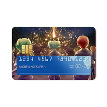 Load image into Gallery viewer, Assassination Classroom Karma Akabane, Nagisa Shiota, Kaede Kayano, Rio Nakamura Credit Card Skins (4-in-1 Pack)