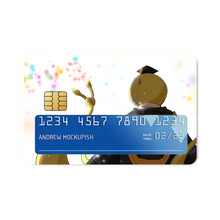 Load image into Gallery viewer, Assassination Classroom Koro-sensei Credit Card Skins (4-in-1 Pack)