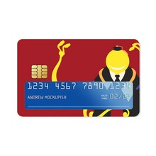 Load image into Gallery viewer, Assassination Classroom Koro-sensei Credit Card Skins (4-in-1 Pack)