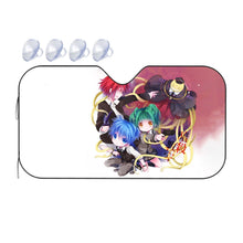 Load image into Gallery viewer, Assassination Classroom Koro-sensei, Karma Akabane, Nagisa Shiota, Kaede Kayano  Car Sunshade