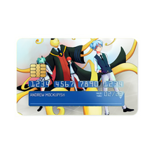 Load image into Gallery viewer, Assassination Classroom Koro-sensei, Karma Akabane, Nagisa Shiota, Kaede Kayano Credit Card Skins (4-in-1 Pack)