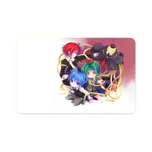 Load image into Gallery viewer, Assassination Classroom Koro-sensei, Karma Akabane, Nagisa Shiota, Kaede Kayano Credit Card Skins (4-in-1 Pack)