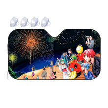 Load image into Gallery viewer, Assassination Classroom Koro-sensei, Karma Akabane, Nagisa Shiota, Kaede Kayano, Rio Nakamura Car Sunshade