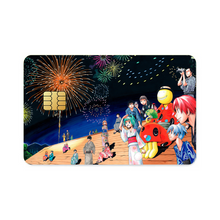 Load image into Gallery viewer, Assassination Classroom Koro-sensei, Karma Akabane, Nagisa Shiota, Kaede Kayano, Rio Nakamura Credit Card Skins (4-in-1 Pack)