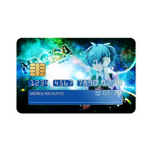 Load image into Gallery viewer, Assassination Classroom Nagisa Shiota Credit Card Skins (4-in-1 Pack)