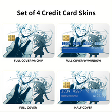 Load image into Gallery viewer, Assassination Classroom Nagisa Shiota, Kaede Kayano Credit Card Skins (4-in-1 Pack)