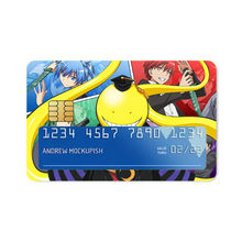 Load image into Gallery viewer, Assassination classroom's poster Credit Card Skins (4-in-1 Pack)