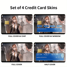 Load image into Gallery viewer, Assistant Christina- Makise Kurisu Credit Card Skins (4-in-1 Pack)
