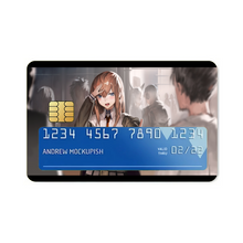 Load image into Gallery viewer, Assistant Christina- Makise Kurisu Credit Card Skins (4-in-1 Pack)