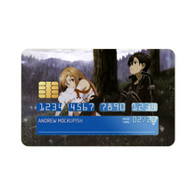 Load image into Gallery viewer, Asuna and Kirito Credit Card Skins (4-in-1 Pack)