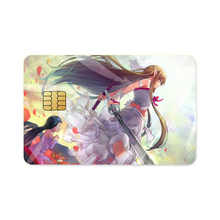 Load image into Gallery viewer, Asuna and Yui Credit Card Skins (4-in-1 Pack)