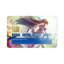 Load image into Gallery viewer, Asuna and Yui Credit Card Skins (4-in-1 Pack)