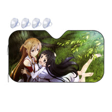 Load image into Gallery viewer, Asuna and Yuuki Car Sunshade
