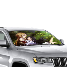 Load image into Gallery viewer, Asuna and Yuuki Car Sunshade