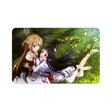 Load image into Gallery viewer, Asuna and Yuuki Credit Card Skins (4-in-1 Pack)